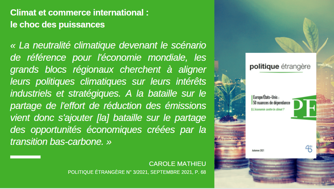 Citation Climat Et Commerce International Le Choc Des Puissances Blog Politique Etrangere